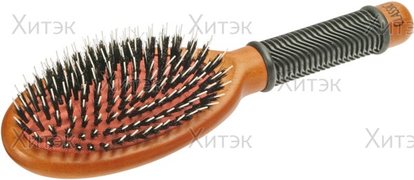 Расческа для стрижки комбинированная 21,5 см розовая