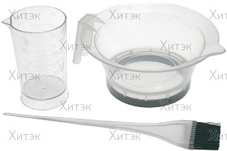 Расческа вилка большая пластм. синяя *KMS*