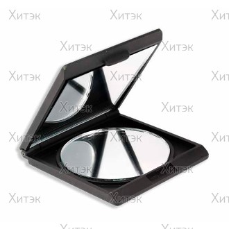 QVS Компактное зеркало для макияжа двусторонее 52х52 мм