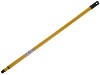 Ручка телескопическая для резиновой щетки, желтая
