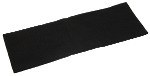Лента ST TROPEZ для волос, черная, 70мм