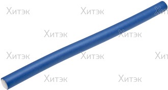 Гибкие бигуди-бумеранги 15 мм длинные синие