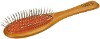Расческа для стрижки многофункциональная 190 мм янтарная