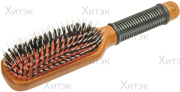 Расческа для стрижки комбинированная 21,5 см синяя