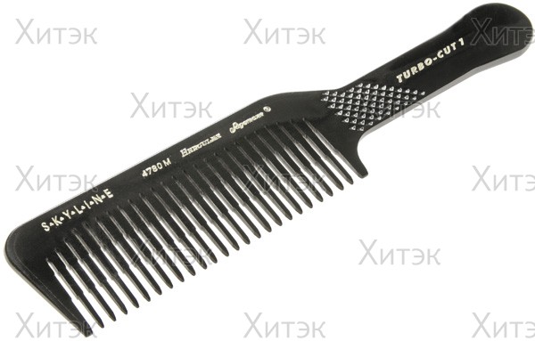 Расческа для стрижки (карбон) 18см узкая