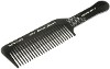 Расческа для стрижки (карбон) 18см узкая