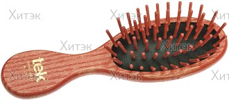 Расческа для стрижки с линейкой белая G39 18см