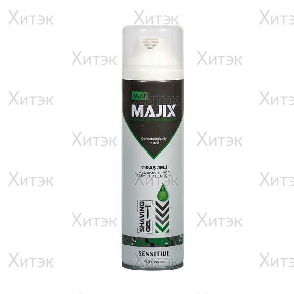 Гель для бритья Majix Sensitive 200 мл