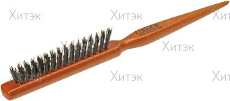 Расческа для стрижки комбинированная 21,5 см графит