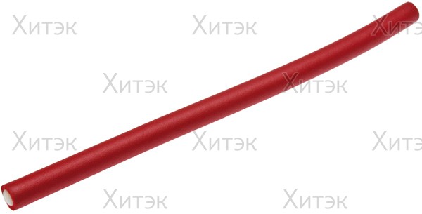 Гибкие бигуди-бумеранги 13 мм длинные красные