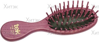 Расческа-хвостик с линейкой белая G01 216мм