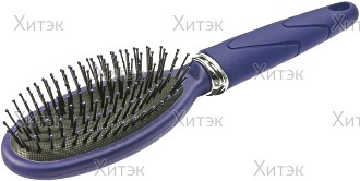 Расческа для стрижки редкозубая длинная карбон 402