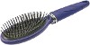 Расческа для стрижки редкозубая длинная карбон 402