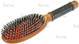 Расческа для стрижки комбинированная 21,5 см красная