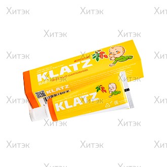 Зубная паста для детей Klatz BABY ВЕСЕЛЫЙ ШИПОВНИК, 48 мл