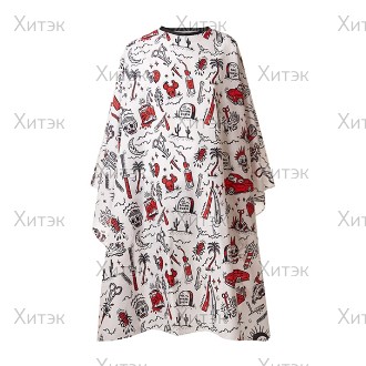 Накидка парикмахерская 140х160см "barber clippers"