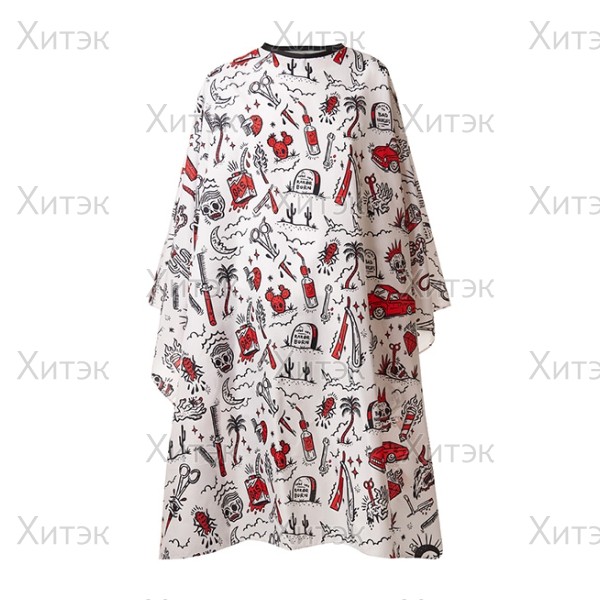 Накидка парикмахерская 140х160см "barber clippers"