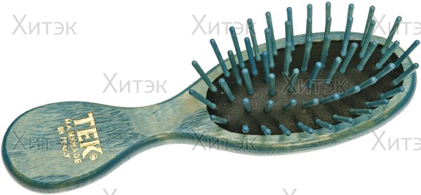 Расческа-хвостик с линейкой белая G07 218мм