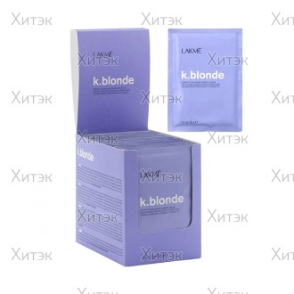 K.BLONDE Средство для обесцвечивания волос в индивидуальной упак.