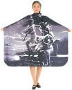 Пеньюар "Знаки Зодиака - Козерог" 125х146см черный
