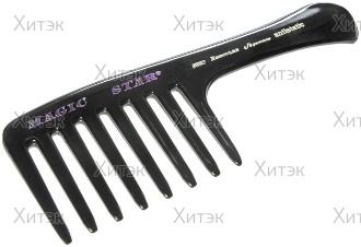 Гребень с крупными зубцами, серебро