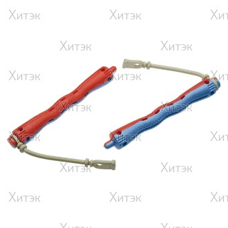 Расчёска изогнутая красная