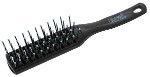 Расчёска с металлическим хвостиком серая