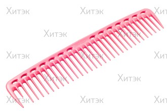 Y.S.Park Расческа для стрижки редкозубая длинная розовая