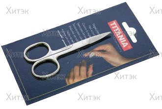 Расчёска карманная желто-коричневая