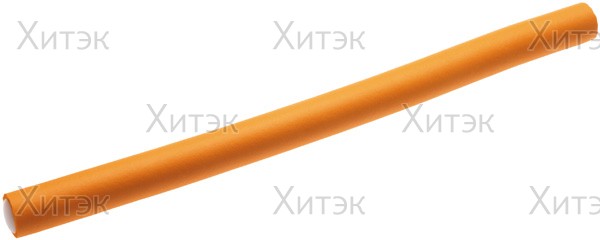 Гибкие бигуди-бумеранги 17 см оранжевые длинные