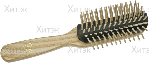 Расческа для стрижки c линейкой белая G45 22см